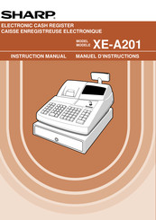 Sharp XE-A201 Manuel D'instructions