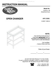 Baby Relax DL8101-1B Instructions D'installation