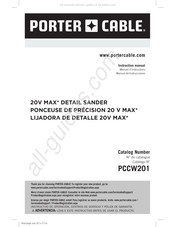 Porter Cable PCCW201 Manuel D'instructions