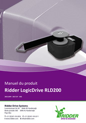 Ridder LogicDrive RLD200 Manuel Du Produit