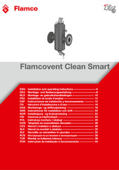 flamco vent Clean Smart Installation Et Mode D'emploi