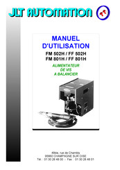 JLT FM 502H Manuel D'utilisation