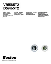 Boston Acoustics VRi585T2 Configuration Rapide