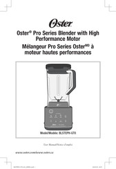 Oster Pro BLSTEPH-GT0 Notice D'emploi