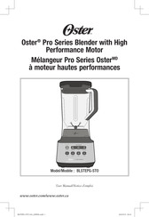 Oster Pro BLSTEPG-STO Manuel D'emploi