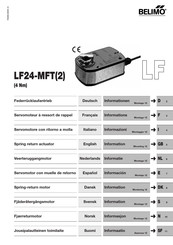 Belimo LF24-MFT2 Manuel D'instructions