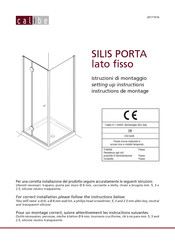 Calibe SILIS PORTA Instructions De Montage