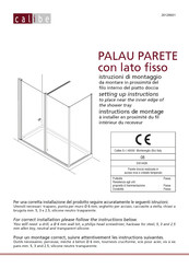 Calibe PALAU PARETE Instructions De Montage