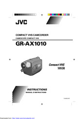 JVC GR-AX1010 Manuel D'instructions