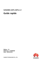 Huawei Technologies SUN2000-2KTL-6KTL-L1 Guide Rapide