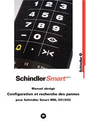 Schindler Smart MRL 001 Configuration Rapide