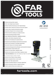 Far Tools 115400 Notice Originale