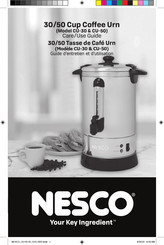 Nesco CU-30 Guide D'entretien Et D'utilisation
