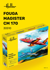 HELLER FOUGA MAGISTER CM 170 Manuel D'instructions