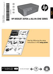 HP DESKJET 3070A Serie Schéma D'installation