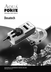 AQUA FORTE DosaTech Manuel