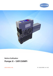 schmalz Pompe X SXMPi15 Notice D'utilisation