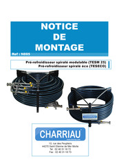 CHARRIAU TESM 25 Serie Notice De Montage