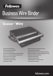 Fellowes Quasar Wire Instructions