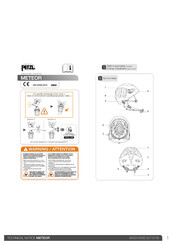 Petzl METEOR Notice Technique