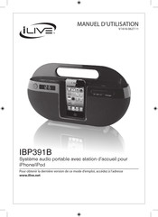 iLive IBP391B Manuel D'utilisation