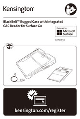 Kensington BlackBelt Rugged Case Manuel D'instructions