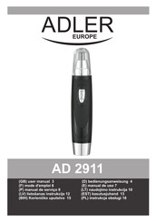 Adler europe AD 2911 Mode D'emploi