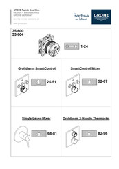 Grohe Rapido SmartBox 35 604 Manuel D'instructions