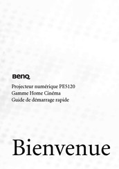 BenQ PE5120 Guide De Démarrage Rapide