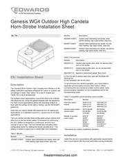 Edwards Genesis WG4 Installation