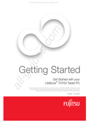 Fujitsu LifeBook TH700 Mode D'emploi