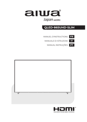 Aiwa QLED-865UHD-SLIM Manuel D'instructions
