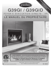 Enviro G39GI Manuel Du Propriétaire