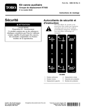 Toro RT600 Instructions De Montage