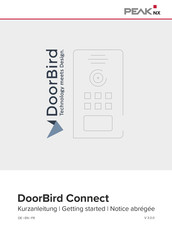 PEAKnx DoorBird Connect Notice Abrégée