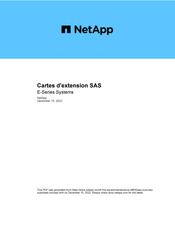 NetApp EF600 Mode D'emploi