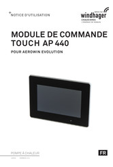 Windhager Touch AP 440 Notice D'utilisation