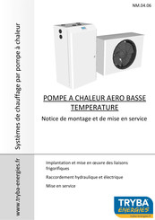 TRYBA Energies TE30T Notice De Montage Et De Mise En Service