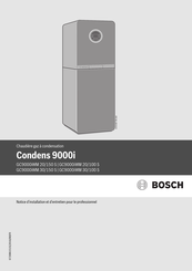 Bosch Condens 9000i Serie Notice D'installation Et D'entretien