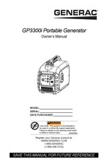 Generac GP3300i Mode D'emploi