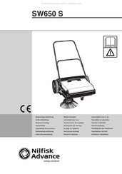 Nilfisk Advance SW650 S Mode D'emploi