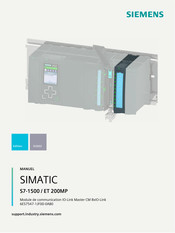 Siemens SIMATIC IO-Link Master CM 8xIO-Link Manuel