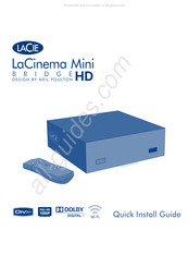 LaCie LaCinema Mini HD Bridge Guide D'installation Rapide