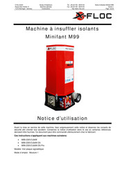 X-FLOC M99-230V/3,6kW Notice D'utilisation