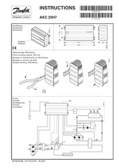 Danfoss AKC 25H7 Manuel D'instructions