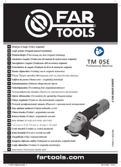 Far Tools TM 05E Mode D'emploi