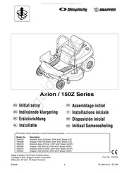 Briggs & Stratton Axion 150Z Serie Assemblage