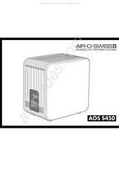 Air-O-Swiss AOS S450 Instructions D'utilisation