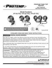 Pinnacle Climate Technologies PROTEMP PT-16-TTC Manuel De L'utilisateur Et Instructions D'utilisation