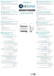 Airzone AZDI6ZMO C Serie Guide Rapide